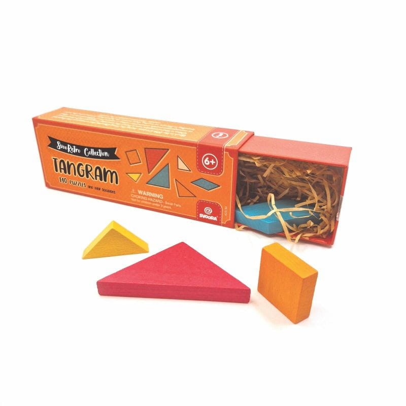 Kolorowe puzzle Tangram SvooRetro SVOORA