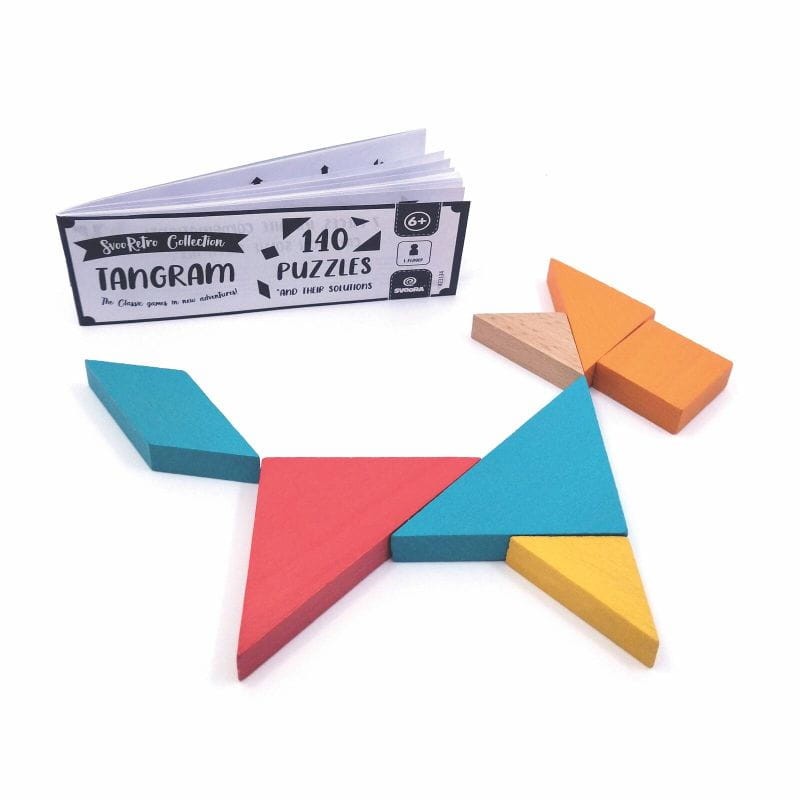 Zestaw 7 geometrycznych klocków Tangram