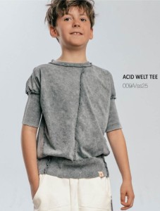 Koszulka 009A ACID WELT TEE light gray