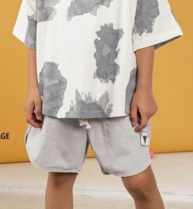 Szorty 201 SAND SHORTS GRAY VINTAGE ash gray