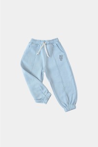 Spodnie 214 LIGHT BLUE PANTS light blue / GRAY SMALL BOOSO