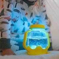 Glo Pals żółty – słoik sensoryczny z efektem świetlnym
