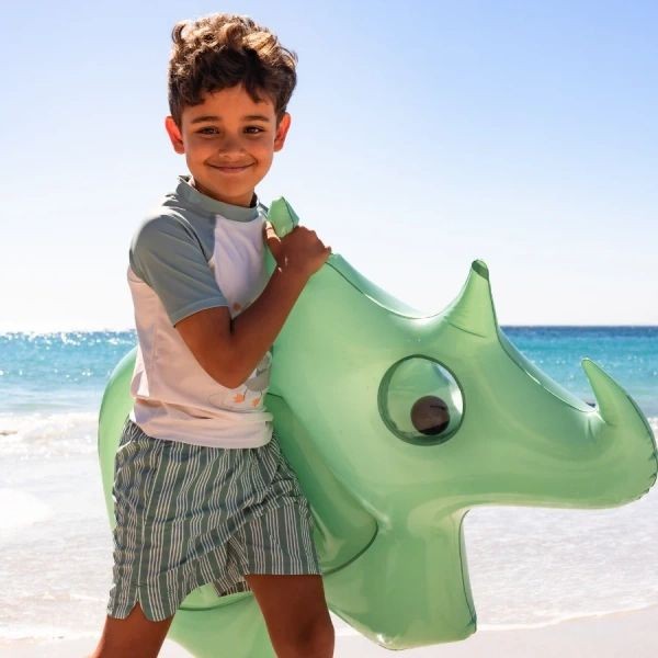 Dmuchany materac plażowy Dinosaur PVC