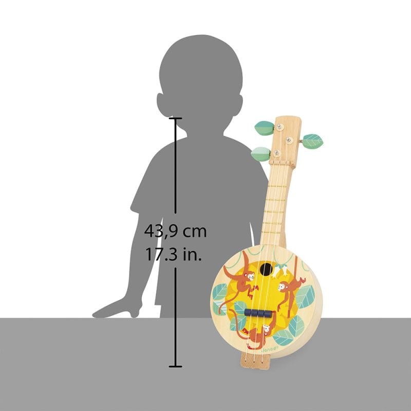 Banjo Gioia Janod – rozwijająca zabawka muzyczna dla dzieci