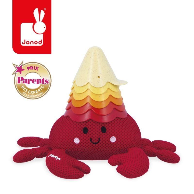 Krab z muszelkami Janod J04734 – widok zestawu