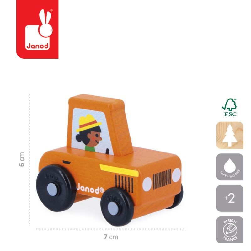 Zabawka traktor dla malucha Janod
