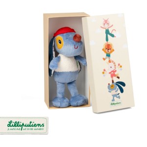 Przytulanka w ozdobnym pudełku Piesek Jules 3 m+ Lilliputiens 83625