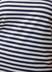 T-Shirt STRIPES navy