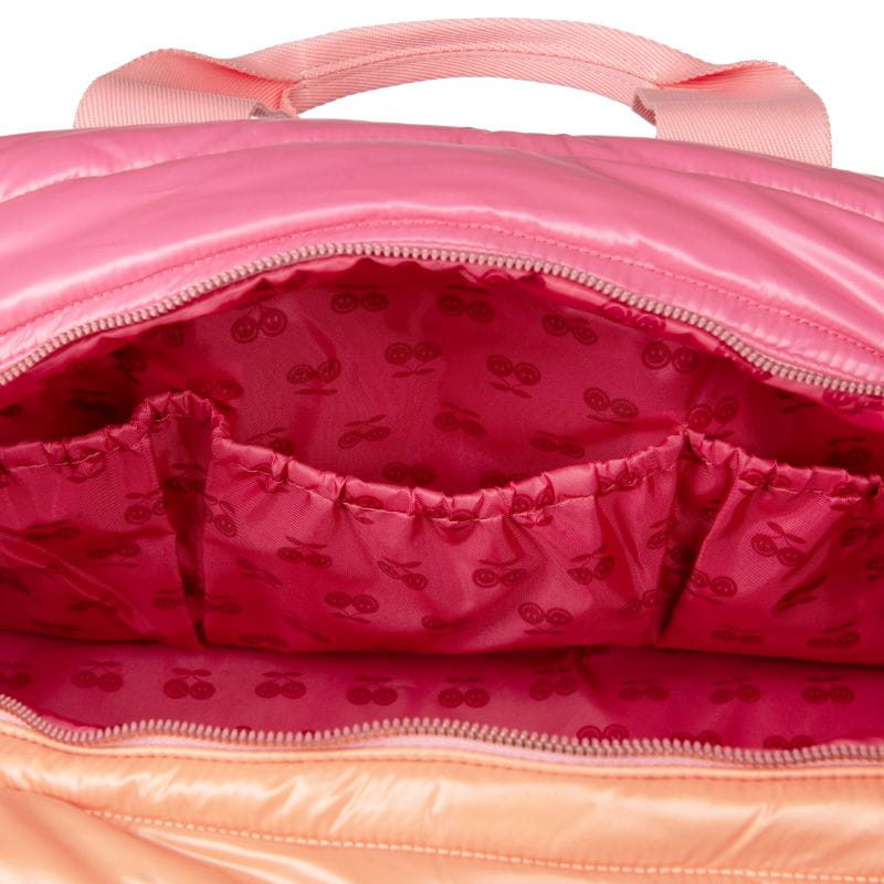 torba podróżna dla dziewczynki – Puffer Pink
