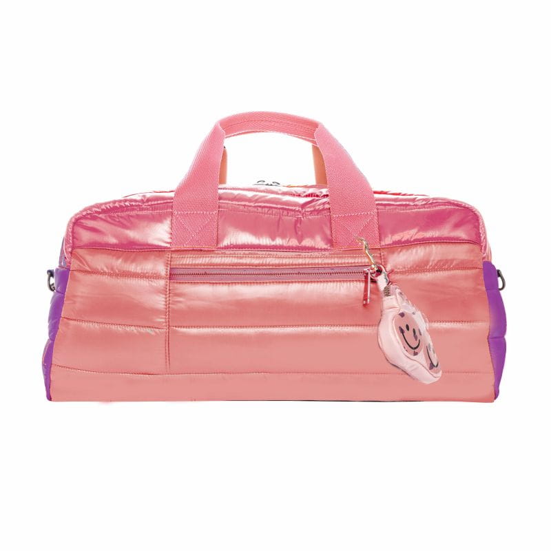 torba weekendowa Puffer Pink Jeune Premier – widok z przodu