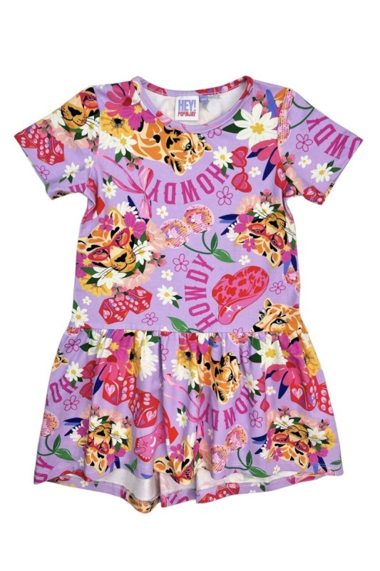 Sukienka dziecięca Classic Dress DISCO PANTHER – przód