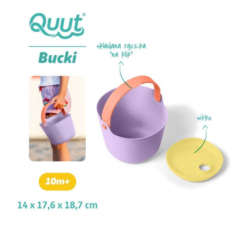 Zabawka do piasku i wody Bucki Lavender Peach