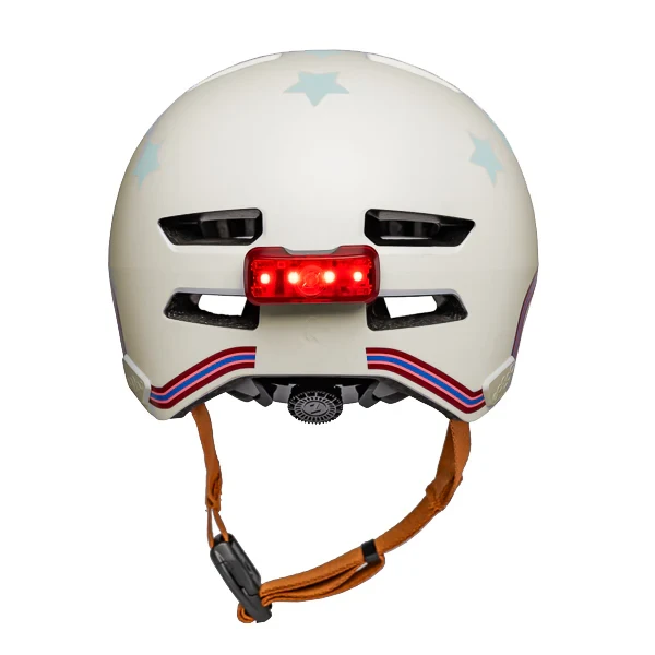 Kask rowerowy inspirowany czapką truckera – kolor Off White