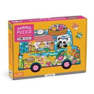 Puzzle konturowe Food Truck 75 el. 5 lat+ Mudpuppy MP78933