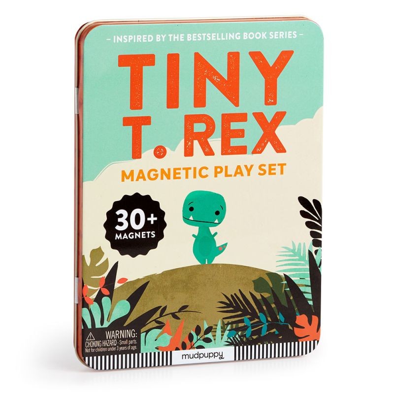 Zestaw magnetyczny Tiny T.rex Mudpuppy – opakowanie