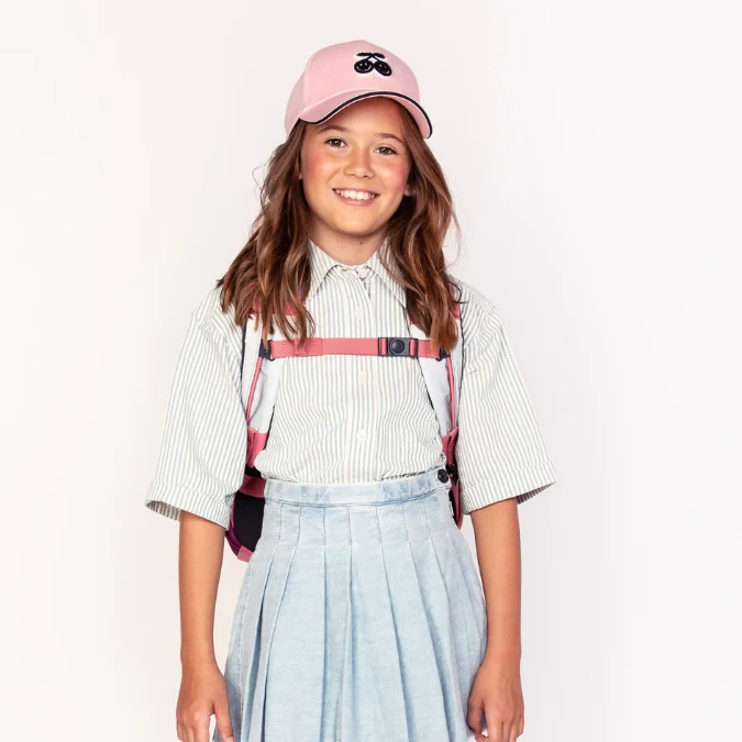 Dziecięca czapka z daszkiem Jeune Premier Icon Cap Pink – modny i praktyczny dodatek dla dziewczynki