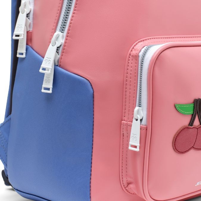 Plecak NEW BOBBIE Cherry Pink – suwak XL i materiał wodoodporny