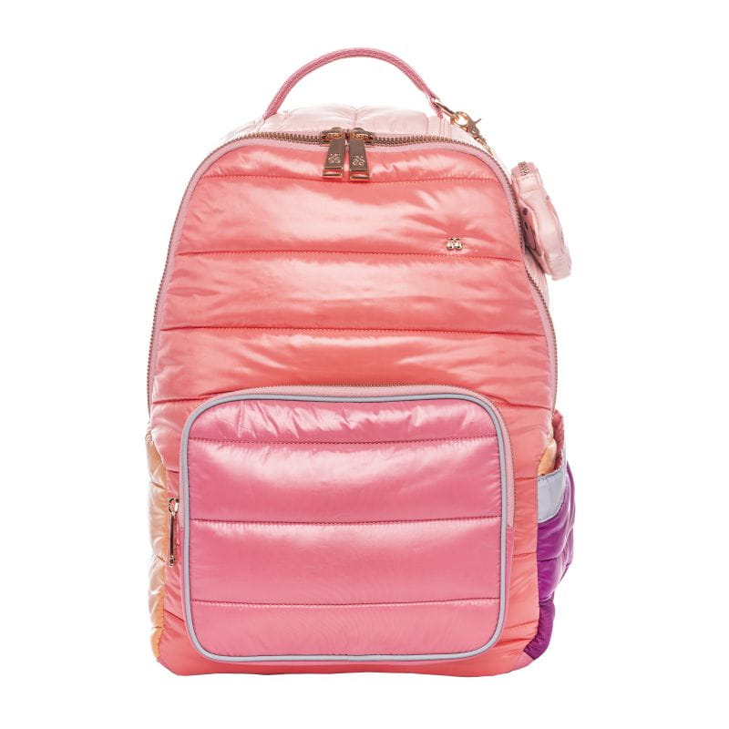 plecak dziecięcy New Bobbie Puffer Pink Jeune Premier przód