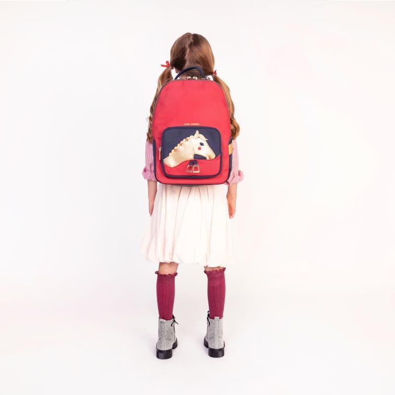 wnętrze plecaka New Bobbie Saddle Bag z miejscem na organizer