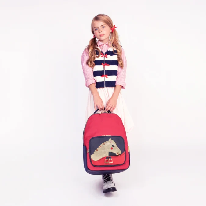 klasyczny plecak szkolny Saddle Bag dla dzieci 6+
