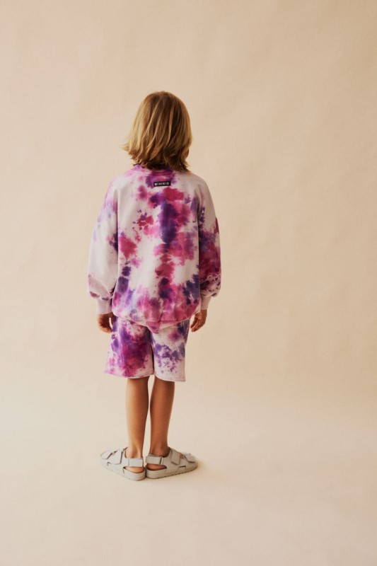Modna bluza dziecięca tie-dye Minikid na co dzień