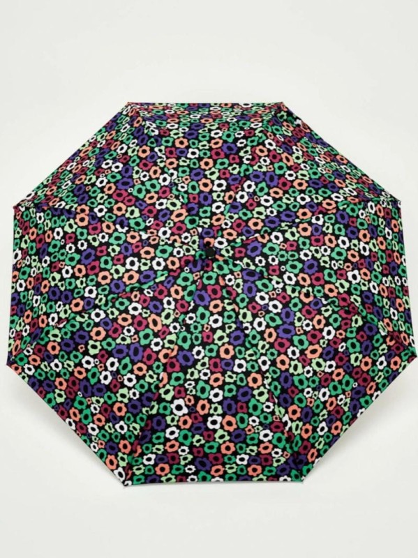detal wzoru Flower Maze na parasolce