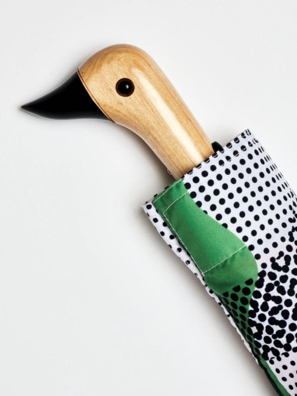detal wzoru w kropki na parasolce Original Duckhead