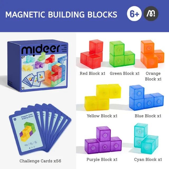 układanka logiczna Mideer – magnetyczne myślenie