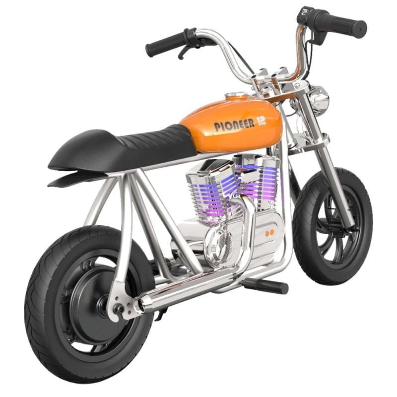 Bezpieczny motocykl elektryczny z aplikacją
