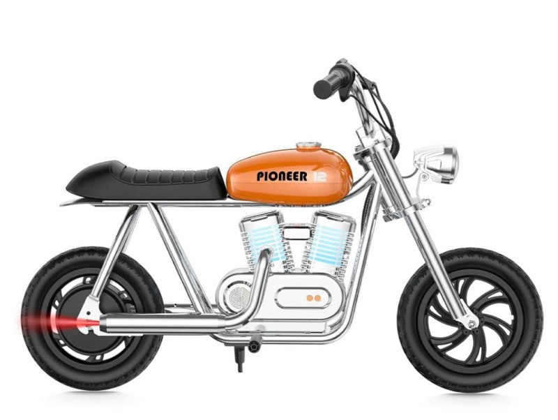 Motocykl dziecięcy z aplikacją Android i iOS