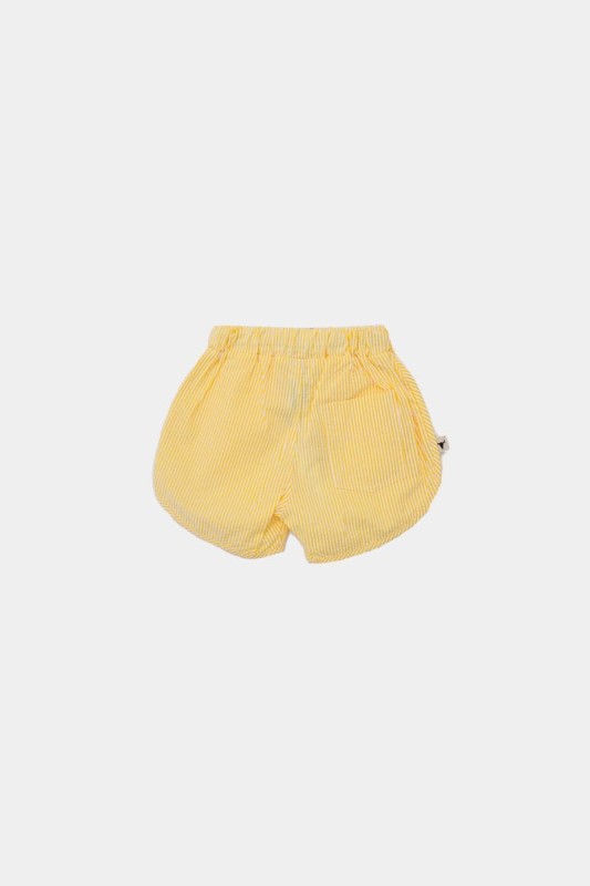 booso Szorty 242 SAND STRIPED SHORTS ecru / banan