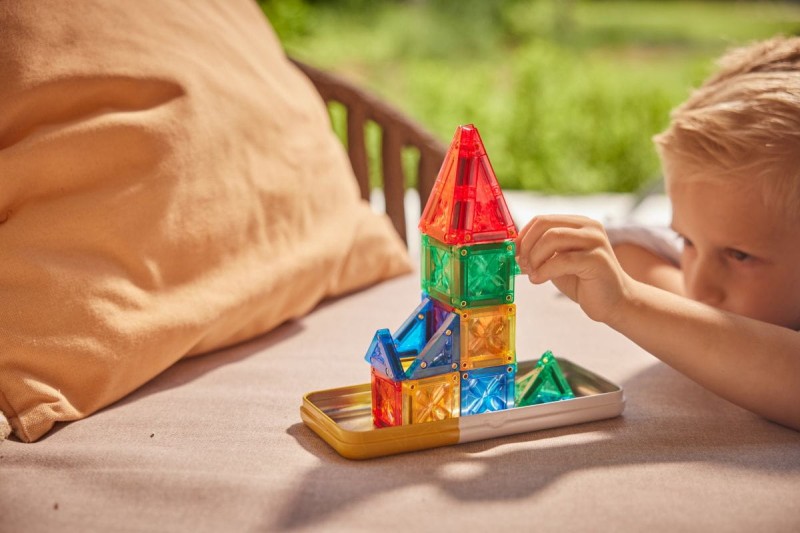 Zestaw klocków Cleverclixx Mini Tiles Pack – widok wszystkich elementów