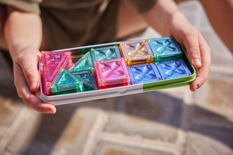 Zestaw Cleverclixx Mini Tiles Pack Pastel – wszystkie elementy na białym tle