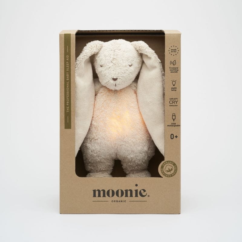 MOONIE 2.0 Sand – organiczny króliczek w kolorze piaskowym