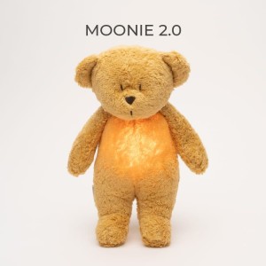Szumiący Miś z lampką Miodowy Moonie Organic 2.0 Honey 0 m+