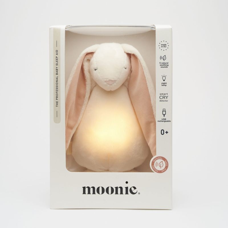 Moonie Basic 2.0 – różowy króliczek z funkcją szumu
