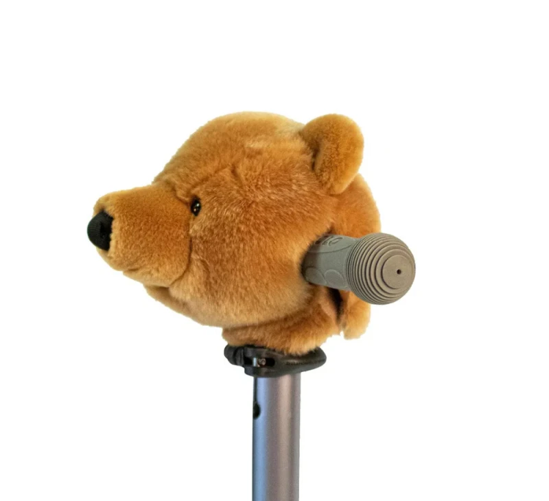 Brown Bear – ozdoba na hulajnogę lub rowerek dziecięcy