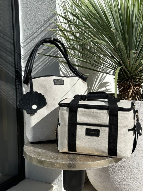 Czarna torba termiczna na lunch Play and Store