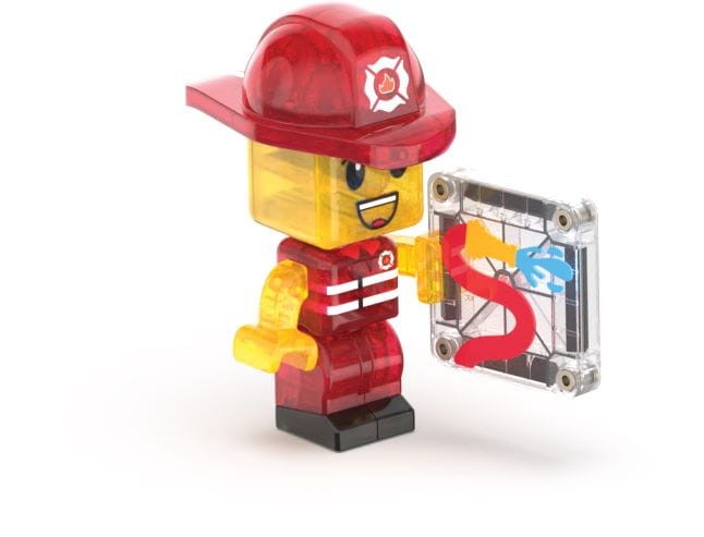 MAGNA-TILES Fire Station – bezpieczne klocki magnetyczne z motywem ratowniczym