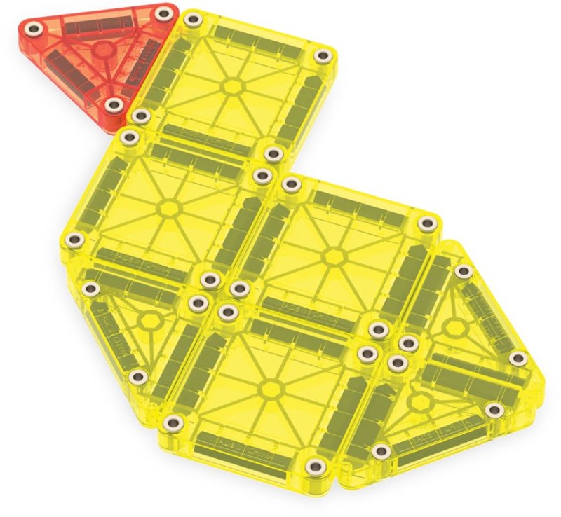 Klocki Magnetyczne Travel microMAGS XL 55 el. MAGNA-TILES® | Zestaw podróżny 3+