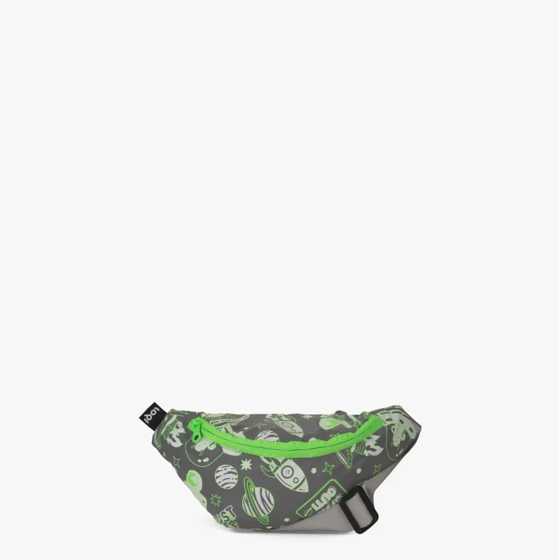 Wodoodporna nerka LOQI SPACE Out Reflective – regulowany pasek
