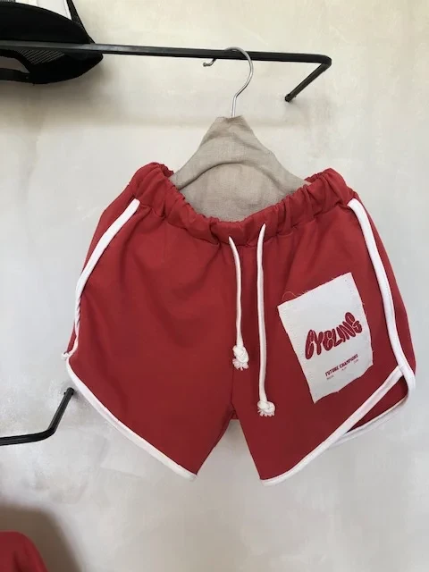 Szorty 245 SAND RED SHORTS