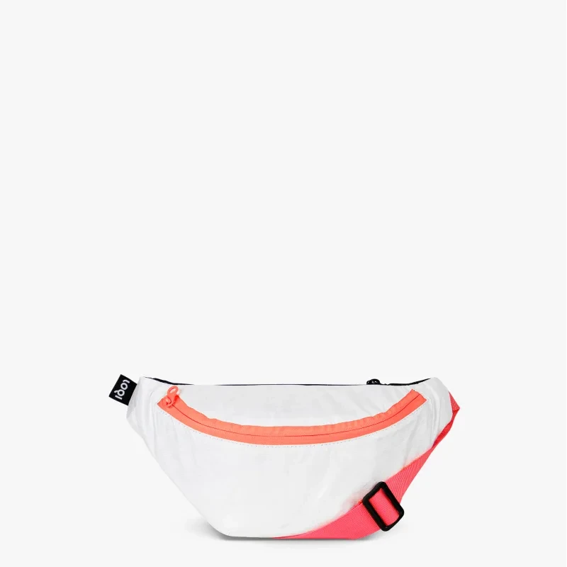Nerka z neonowymi akcentami na białym tle – model TYVEK Neon Dark Orange