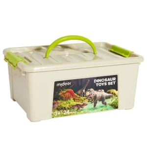Zestaw figurek – dinozaury 24 sztuki 3 lata+ mideer MD1213