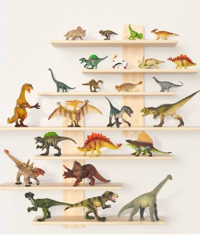Figurki dinozaurów dla dzieci – zestaw 24 sztuki Mideer