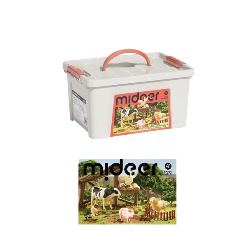 Zabawa w farmę – figurki Mideer MD2263 w realistycznych proporcjach