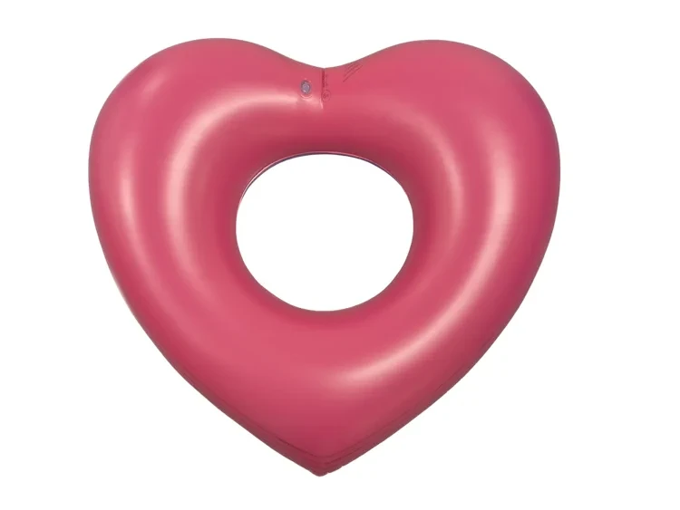 Koło do pływania Heart Red-Purple 90 cm dla dzieci The Swim Essentials