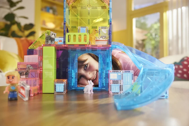 Magna-Tiles klocki kreatywne bez BPA dla dzieci