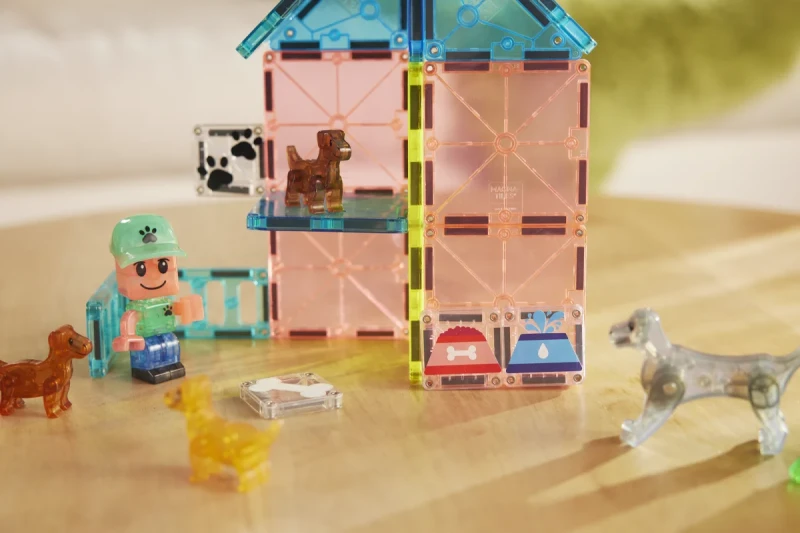 Magna-Tiles klocki kreatywne bez BPA dla dzieci