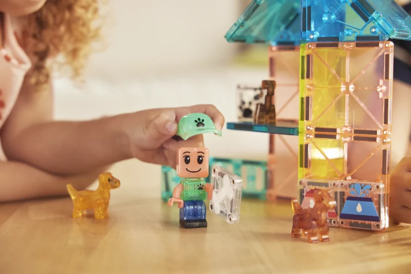 Zabawka rozwijająca kreatywność i motorykę Magna-Tiles
